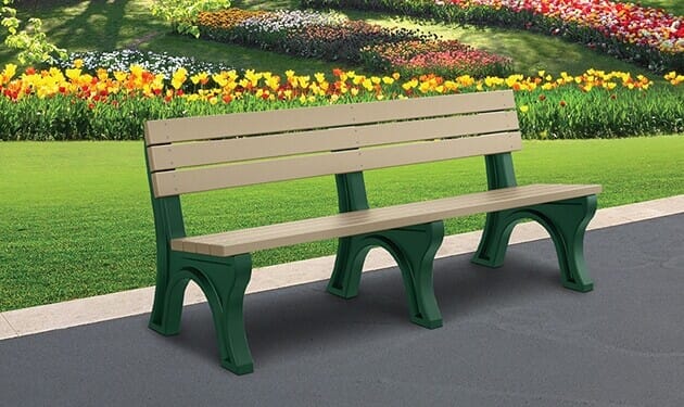 B and best sale q outdoor benches