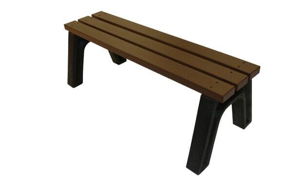 Backless park online bench