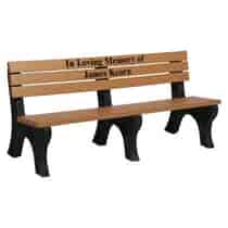 Victory Inlay Memorial Benches