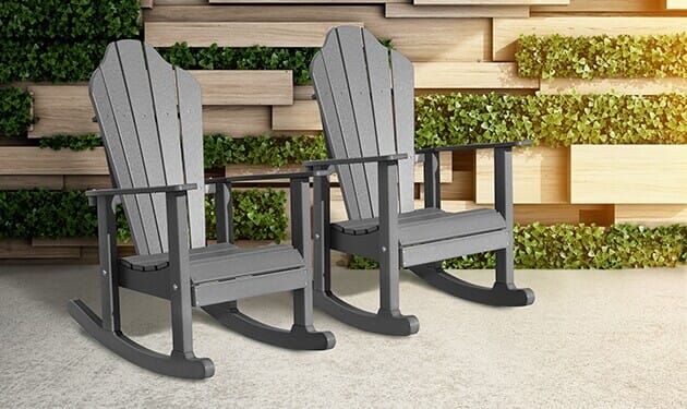 B and q wooden best sale garden chairs