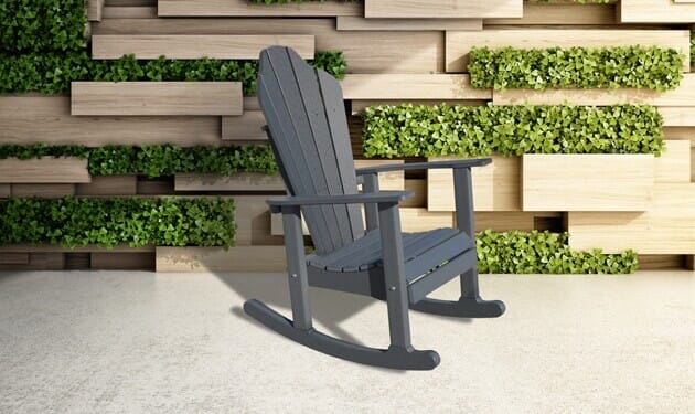 Garden rocking chair b and online q