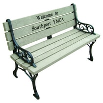 Georgetown Inlay Memorial Bench