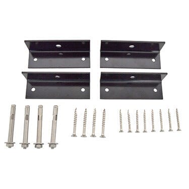 Surface Mount Kit for Benches - (4) 4.5” brackets