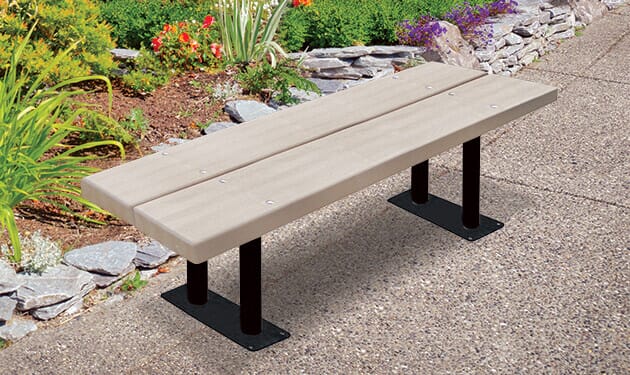 Double discount garden bench