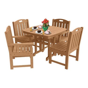 Traditional 5-Piece Patio Dining Set
