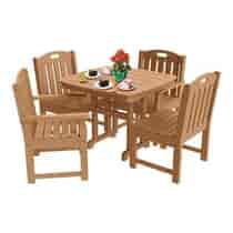 Traditional 5-Piece Patio Dining Set