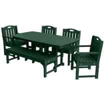 Time-Honored 6-Piece Large Patio Dining Set