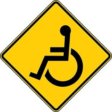 Accessible Symbol Sign