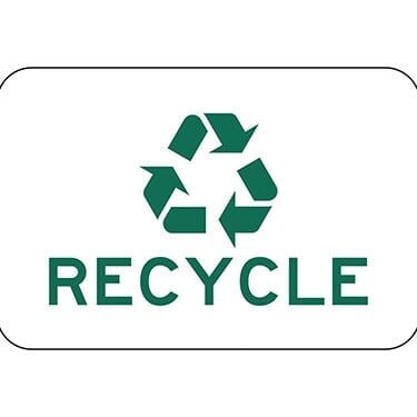 Recycle with Symbol Sign