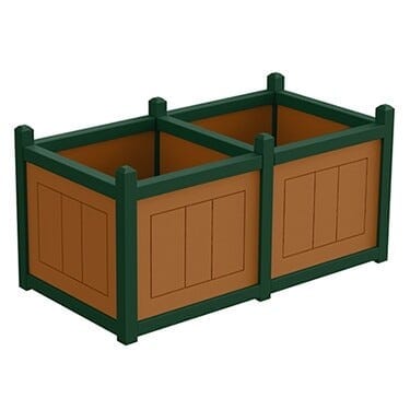 Double Panel Design Planters