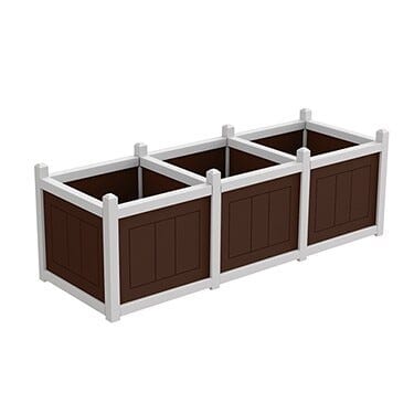 Triple Panel Design Planters