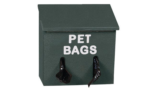 Pet Waste Bag Dispenser Set