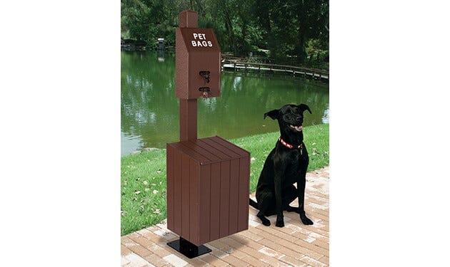 Pet poop sale station