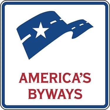 National Scenic Byways Sign