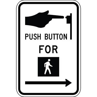 Push Button for Signal Sign