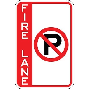 Designated Fire Pit and Picnic Area Sign