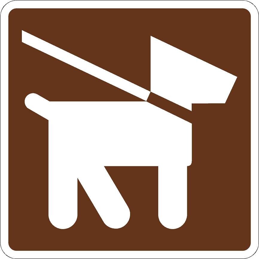 Pets on Leash Signs RS-017