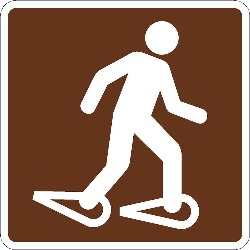 Snowshoeing Signs RS-078