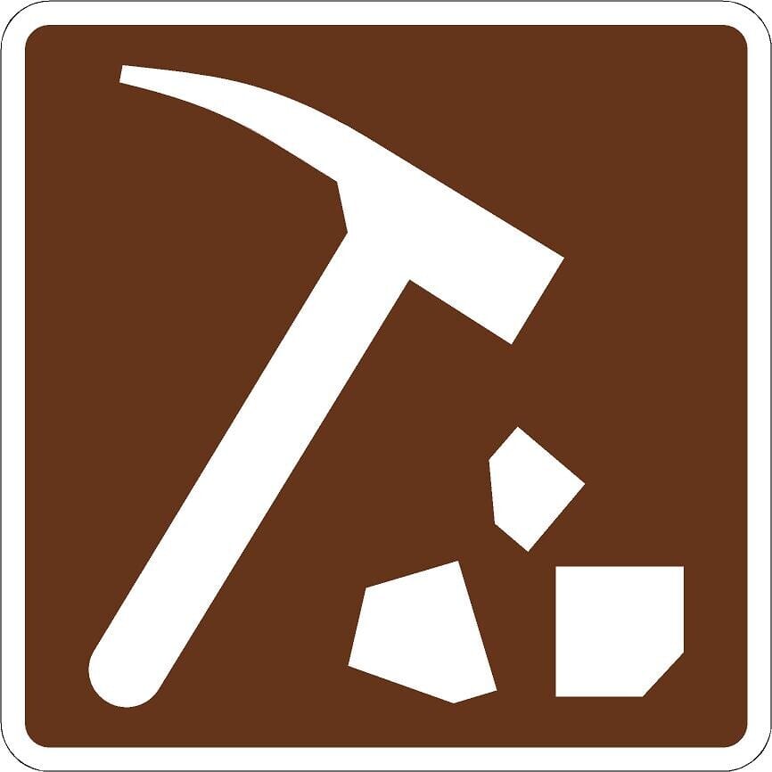 Rock Collecting Signs RS-083