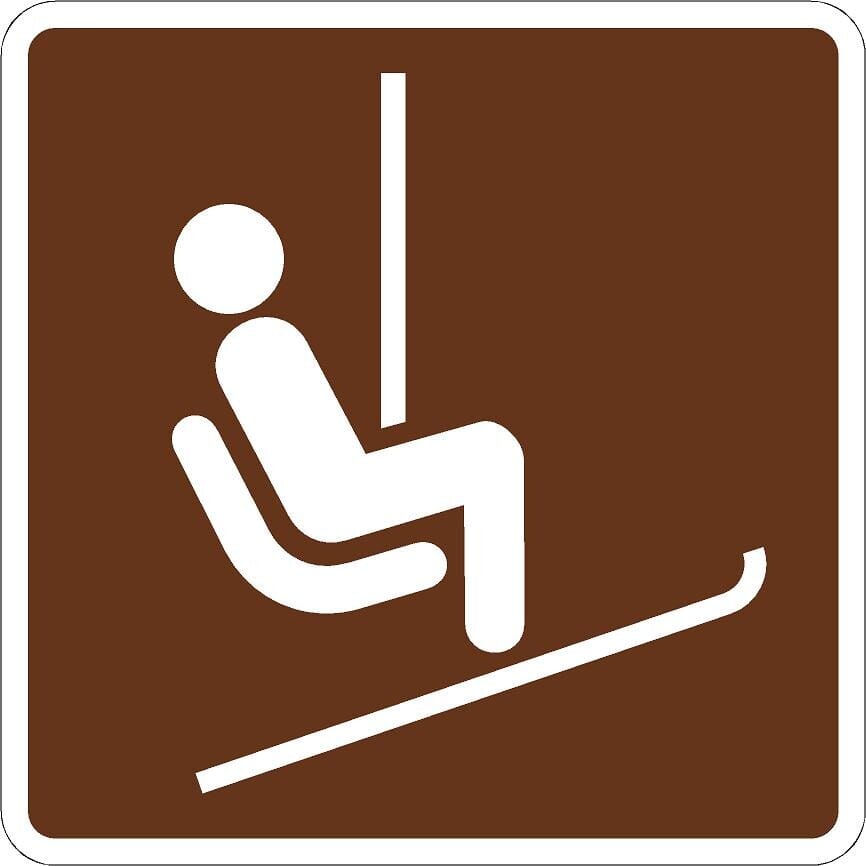 Chair Lift/Ski Lift Signs RS-105