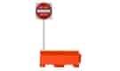 Portable Barrier System Sign Mounting Kit
