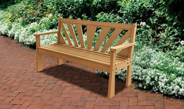 Sunshine Garden Bench