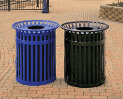 Outdoor Trash Cans