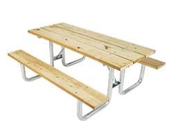 Wood Picnic Tables