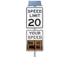 Flashing & Radar Signs