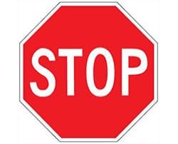 Traffic Control Signs