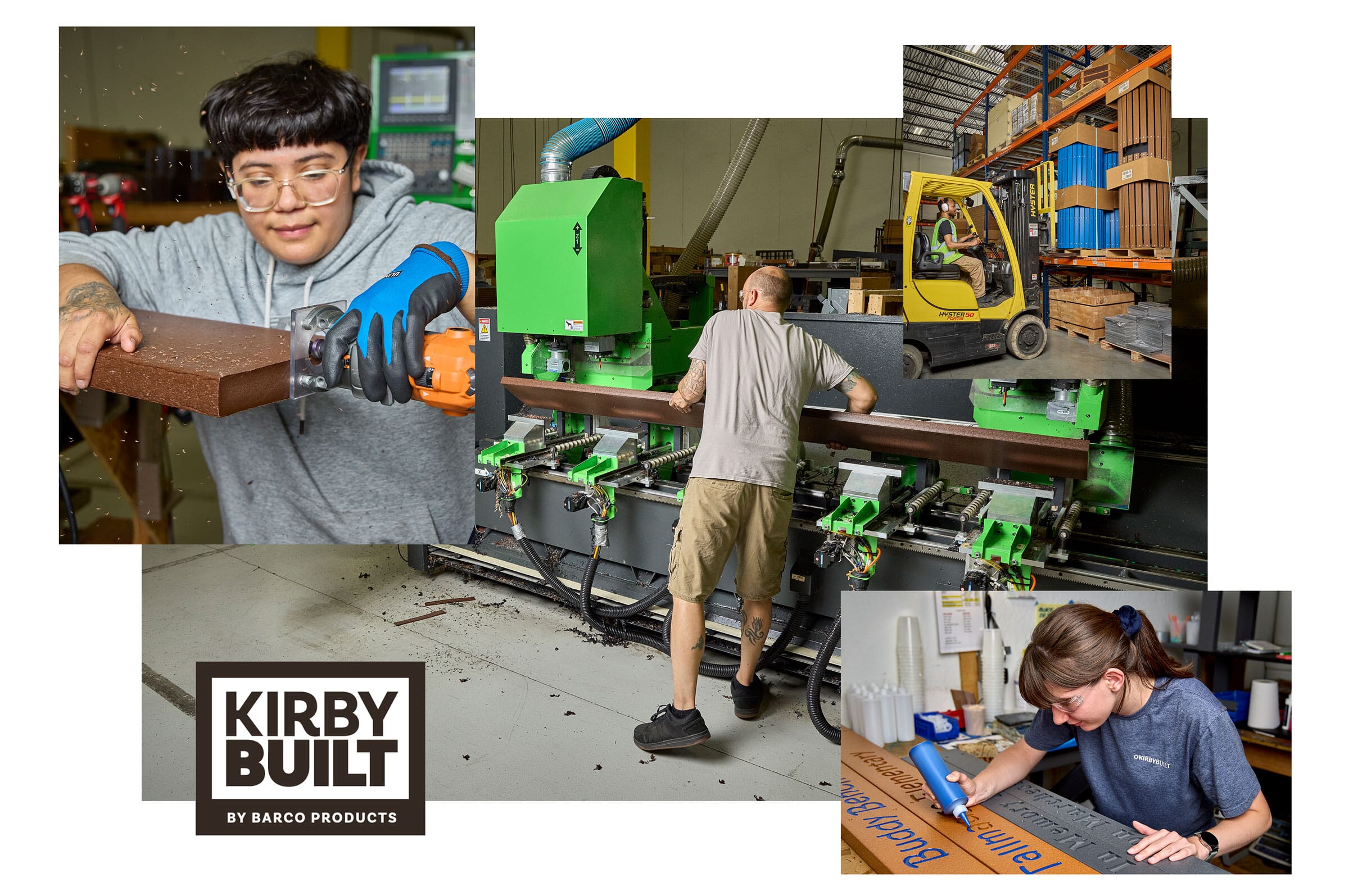 KirbyBuilt by Barco Products manufacturing