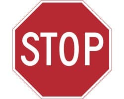 Traffic Control Signs