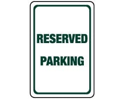 Parking Signs