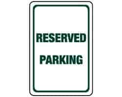 Parking Lot Signs