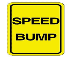 Speed Bump Signs