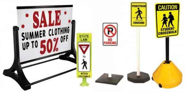 Barco Products Signs Portable Signs Image