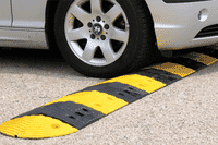 Premium Recycled Rubber Speed Bumps