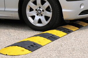 Premium Recycled Rubber Speed Bumps